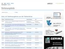 Tablet Screenshot of jobs.jarocco.de